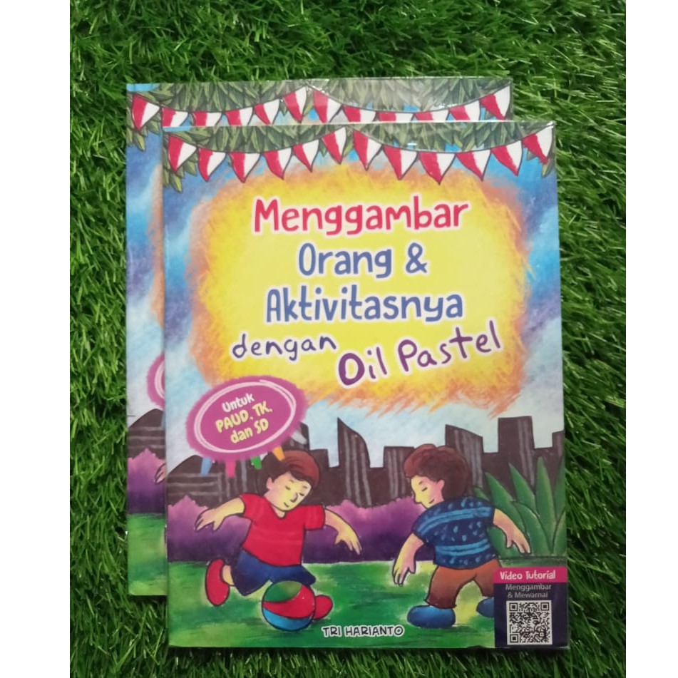 

Menggambar Orang & Aktivitasnya dengan Oil Pastel
