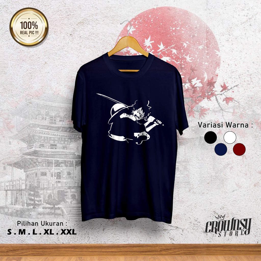 KAOS ANIME LUFFY WANO