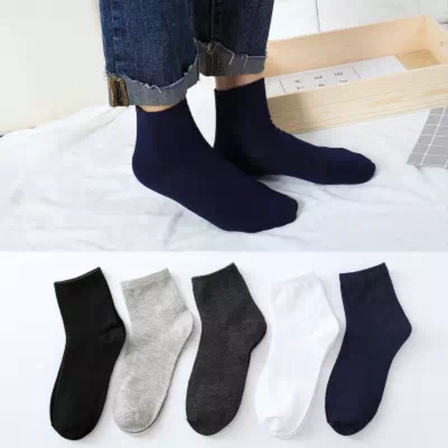 Murmerofficial Kaos Kaki Olah Raga Polos Pria Wanita Motif Extra Panjang Diatas Mata Kaki Kaoskaki Office Kantoran Fashion R569