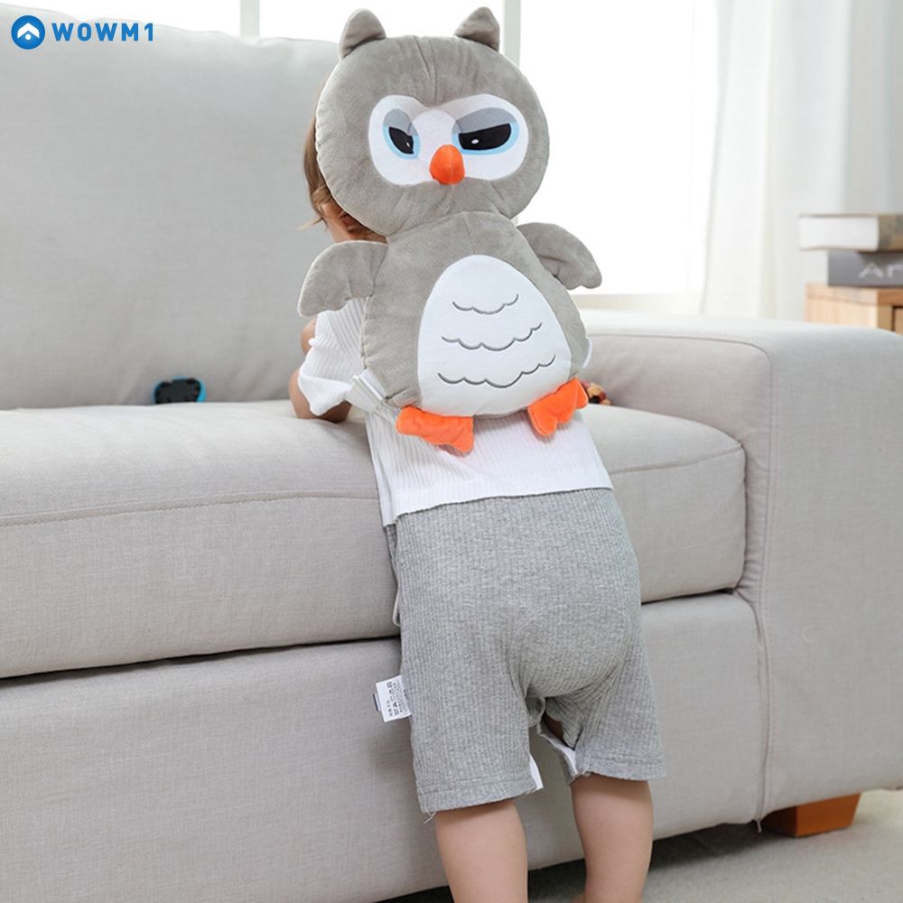 Wowm1 Bantal Pad Polyester Pelindung Kepala Bayi Balita Anti