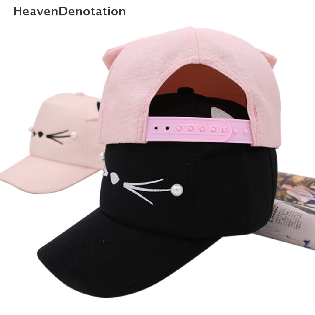 [HeavenDenotation] Adjusted Baseball Hip-Hop Golf  Cat Ear Cap Outdoor Cotton Sun Hat