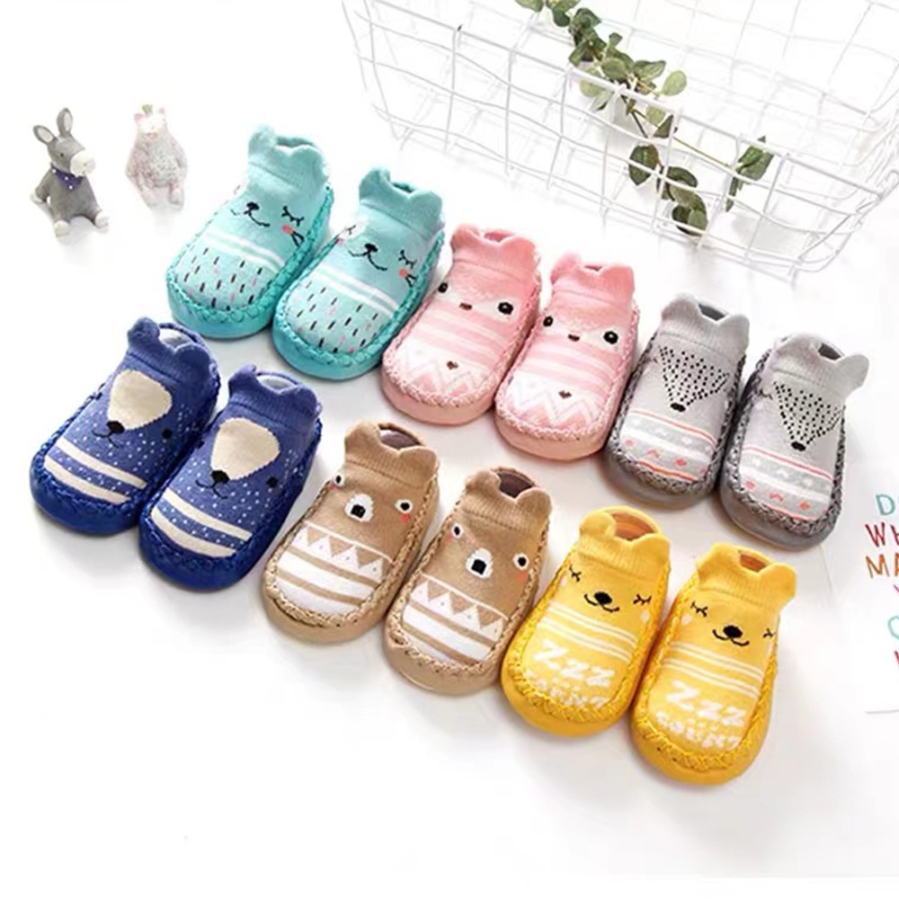 Sepatu anak/Sepatu bayi/Sepatu bayi perempuan/Sepatu bayi anti slip/Kaos kaki sepatu bayi/C 91-94