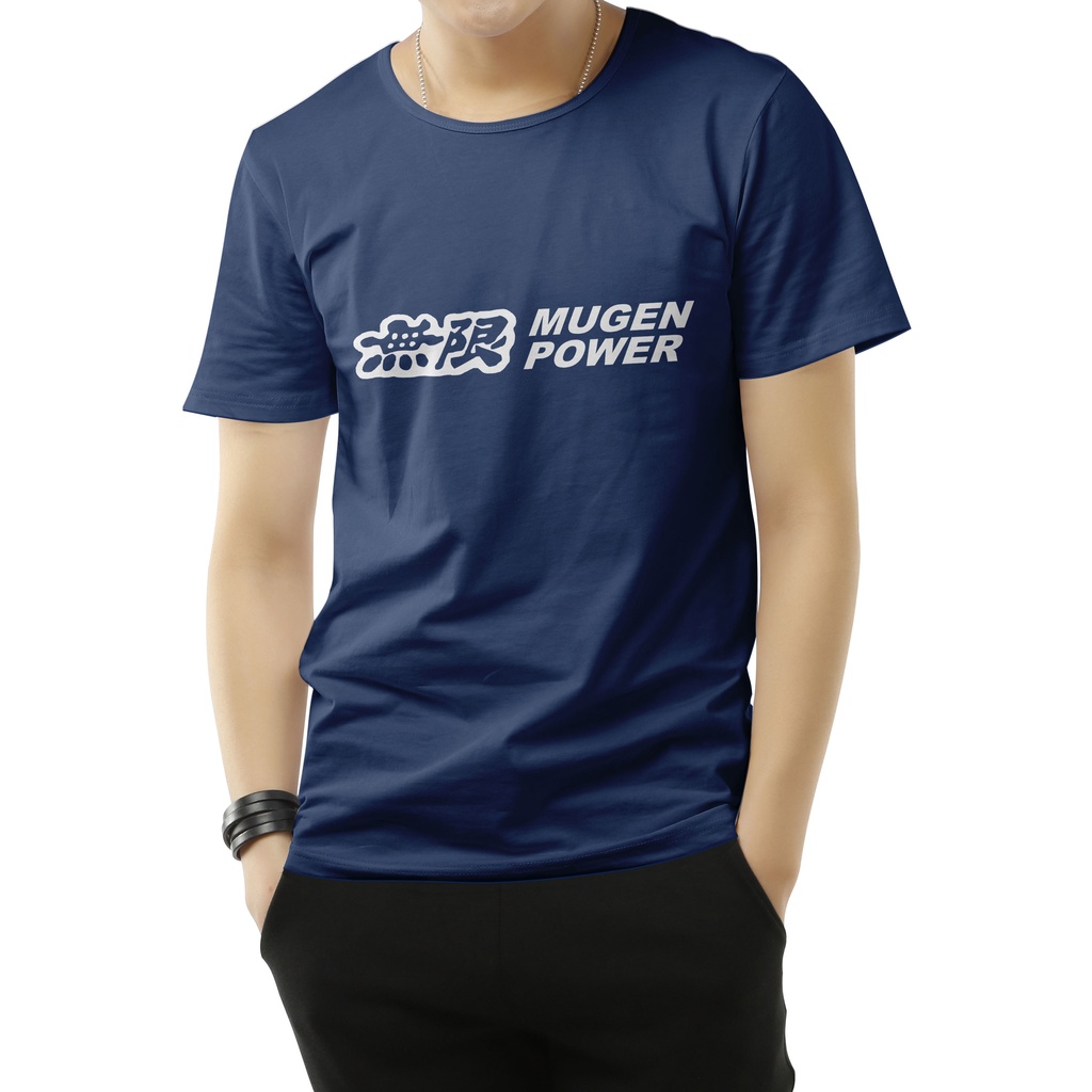 Kaos Pendek Pria Mugen Power Distro Bahan Katun 30S