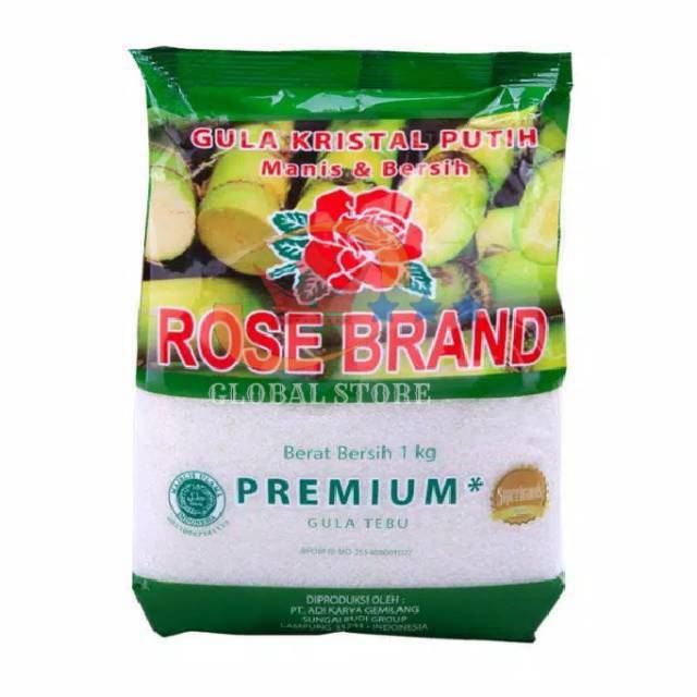 Gula pasir rose brand