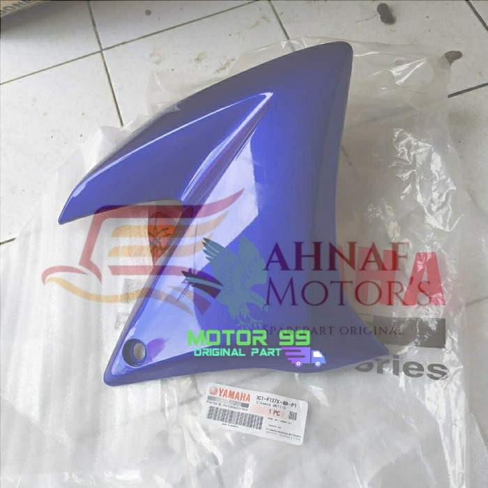 Sayap tengki kiri vixion old biru ori ygp