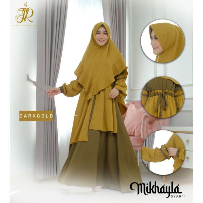 Mikhayla Gamis Premium by Jr One (Griya Sandang)