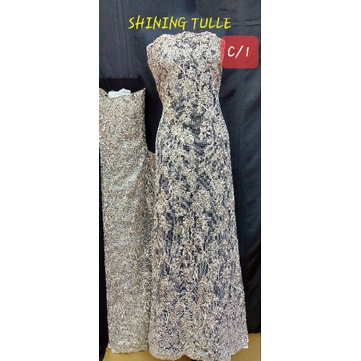 Shining Tulle* HARGA 1 METER