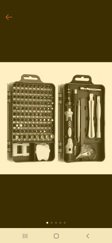 Obeng 115 In 1 Screwdriver Set Reparasi Smartphone Laptop Precision