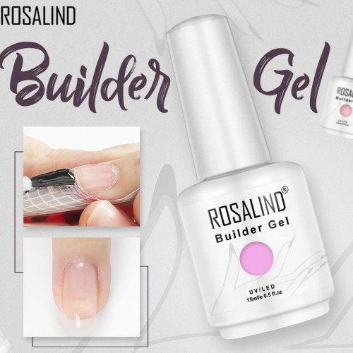 ROSALIND 15ml BUILDER GEL CLEAR / rosalind structure capsulated nail KUTEK GEL HARD GEL