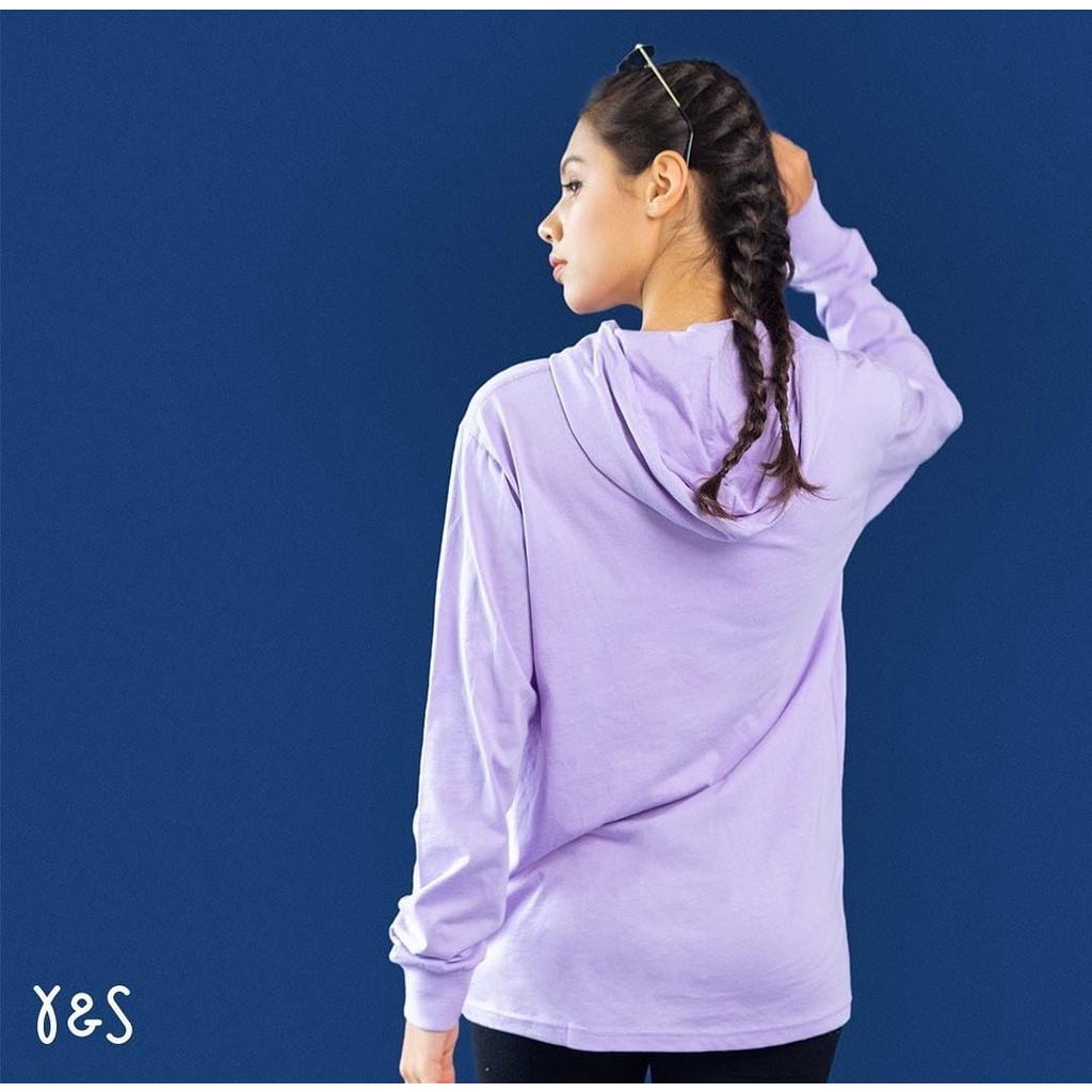 YARN &amp; SPINDLE Kaos Hoodie Lite Longsleeve 30s