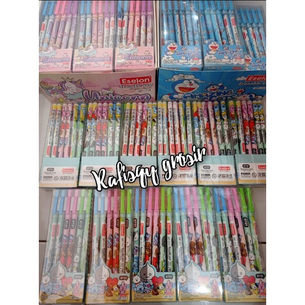 

Pulpen Erasable Bisa Dihapus Karakter Lucu Fancy Eselon 0.5mm Gel Pen Eselon Fancy Dapat Dihapus 0.5 mm