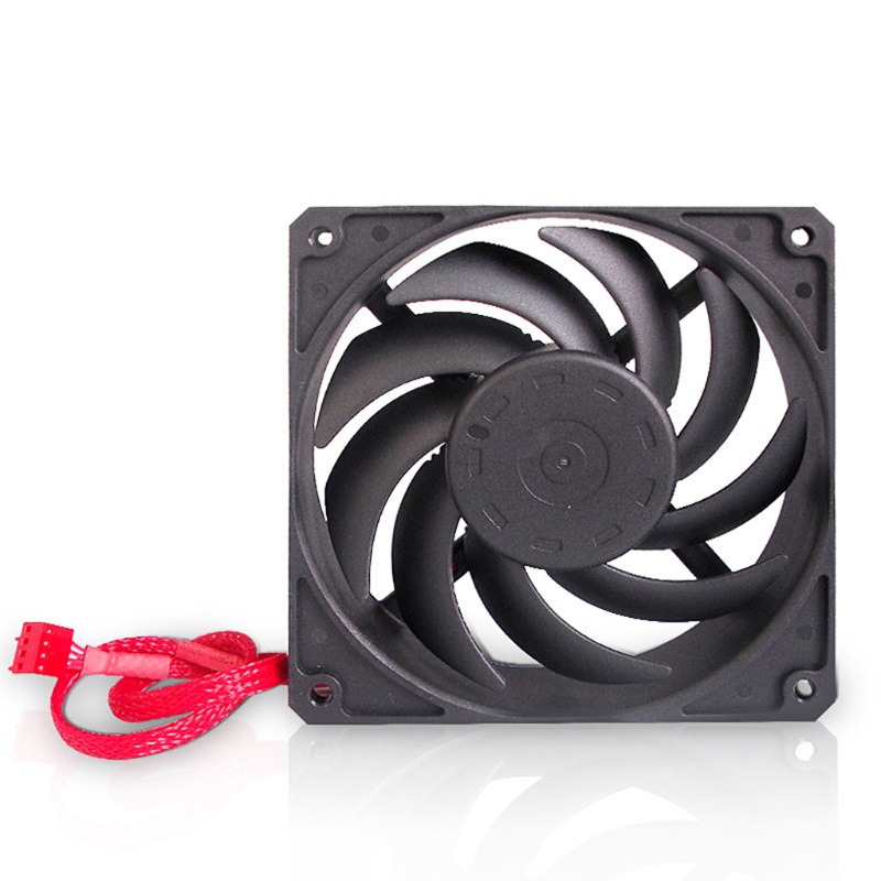 Bt CPU Radiator Sangat Tenang Untuk Case Fan High Speeed Silent PC Pendingin Cooler 12V 4