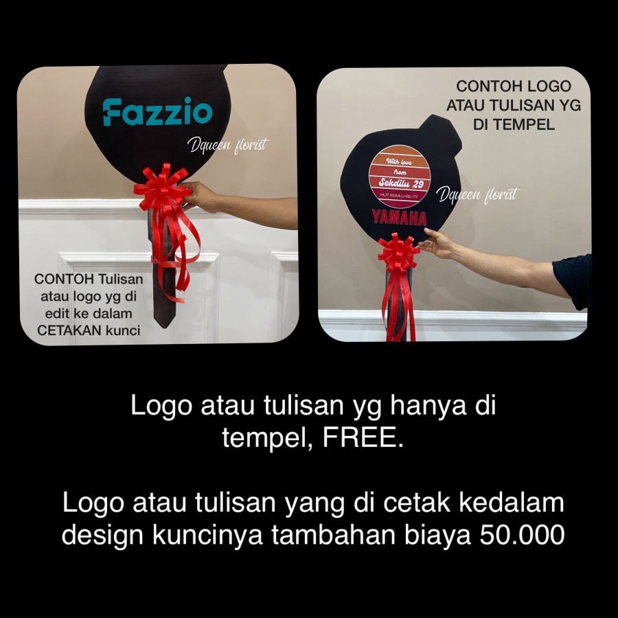 Kunci Simbolis/ Doorprize / Hadiah / sterofoam