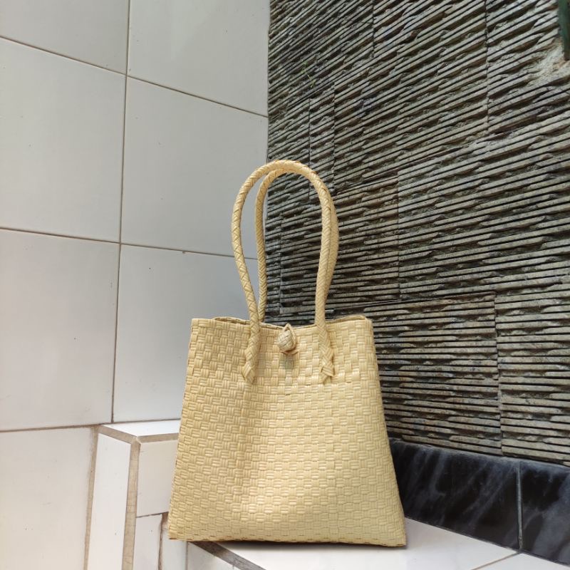 TAS JALI ANYAMAN BALI POLOS PREMIUM