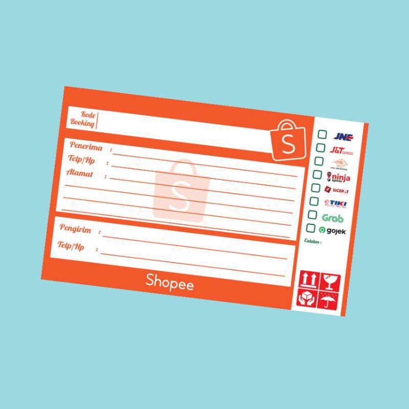 

STIKER PENGIRIMAN ONLINE SHOPEE/STIKER PENGIRIMAN OLSHOP/STIKER PENGIRIMAN MURAH