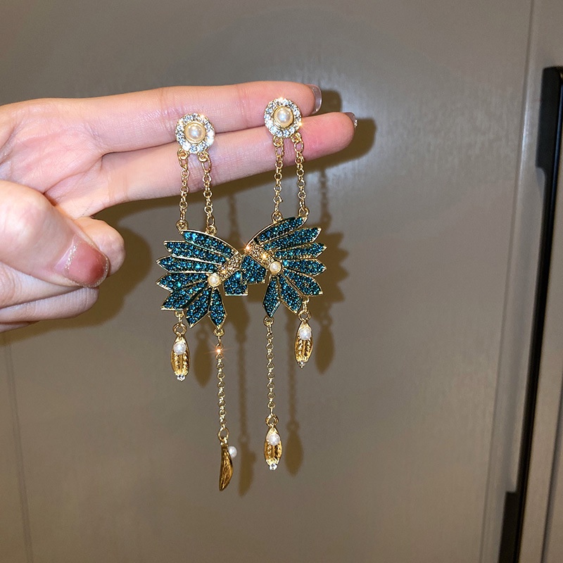 Anting AT 174 Anting Panjang Unik Lucu Keren Fashion Wanita / Anting Pesta /BS