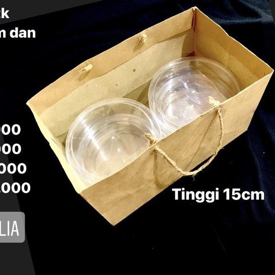 

♂ Paper Bag 24x13x15cm Ekonomis Per Lusin Tali Bahan Goni ➥