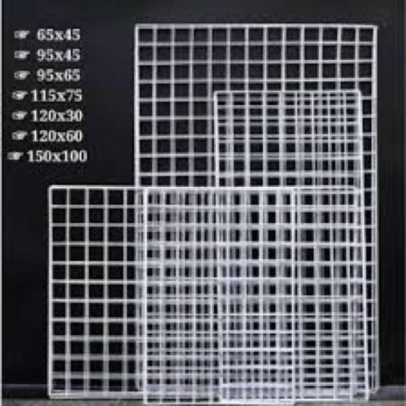 Ram display gantung dinding