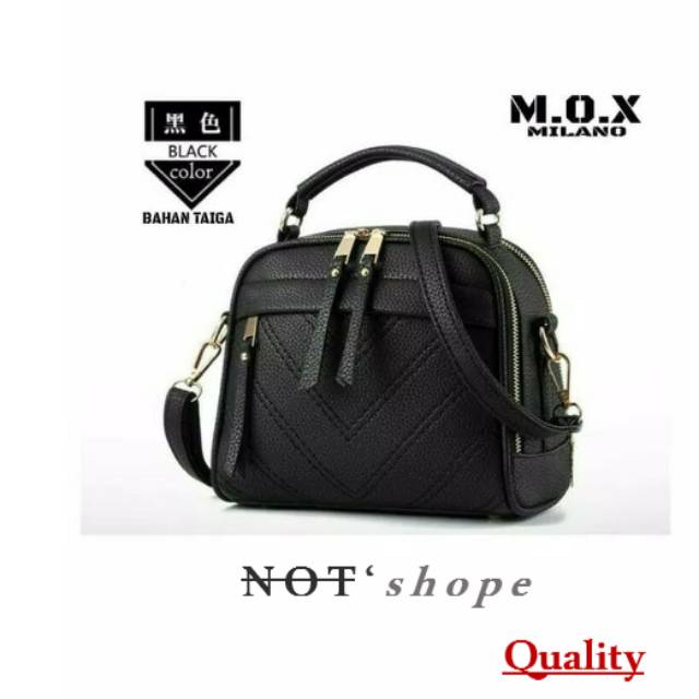 Tas Wanita Milano Slingbags -Hitam