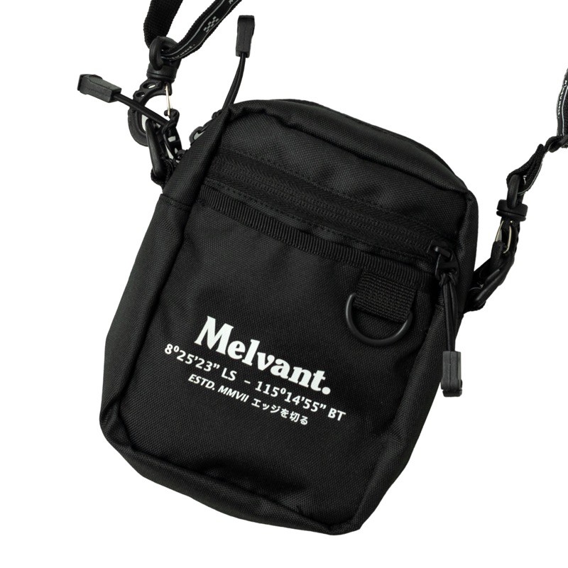 MCSB BORIS BLACK - MELVANT COMPACT SHOULDER BAG