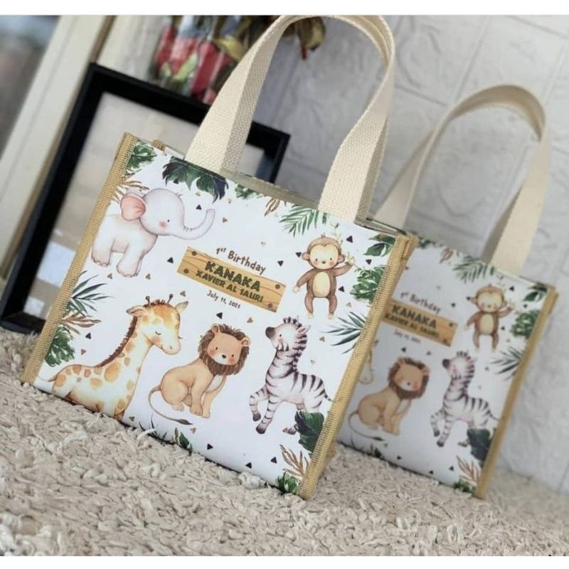 Tas ERICA BAG souvenir kwalitas $PREMIUM$ gambar printing.ukuran 20x15x20 harga 22.000