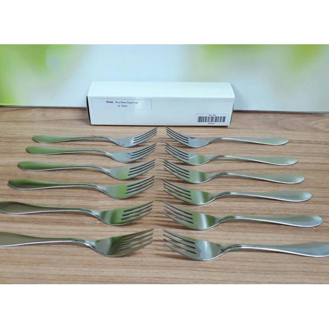 G8Q1 BIMA DINNER FORK / GARPU MAKAN 18 CM LUSINAN / RH002 DUS POLOS BM85