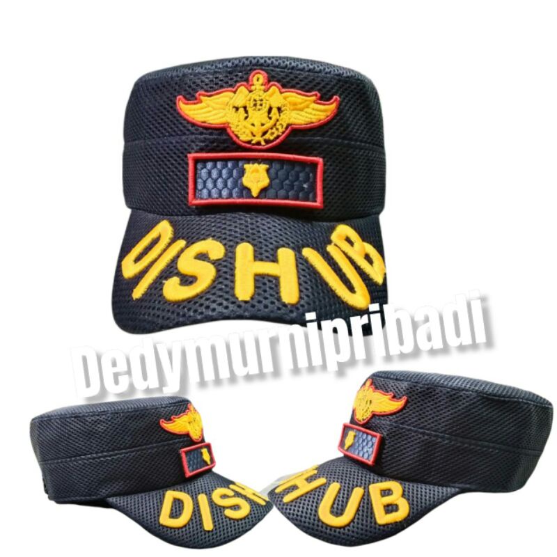topi komando dishub / perhubungqn 3d