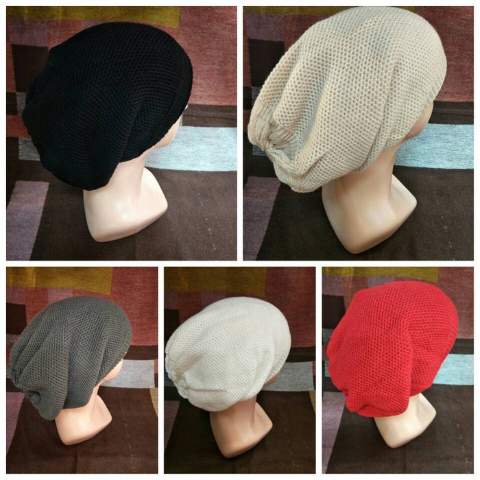 Topi Kupluk Beanie Hat Besar Rajut Topipedia Dewasa Rajit Topi Wanita Berkualitas