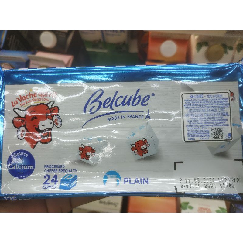 

Belcube keju bayi 125gr