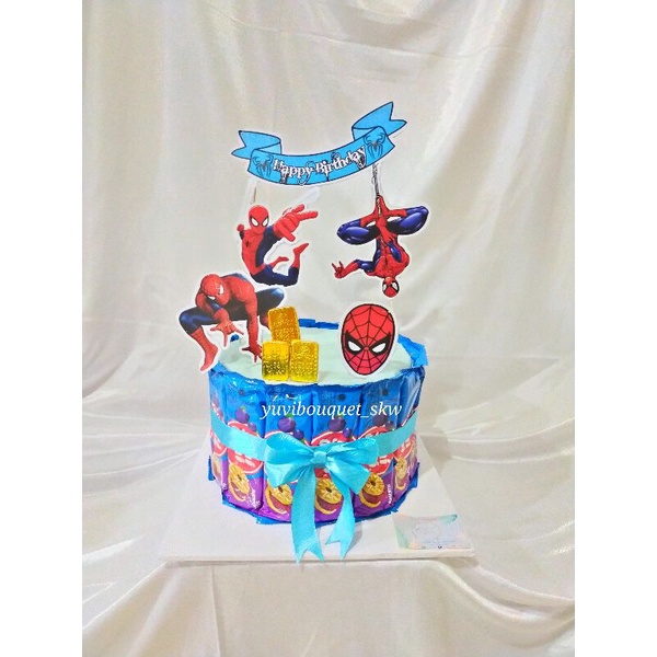 

Snack kue ultah spiderman