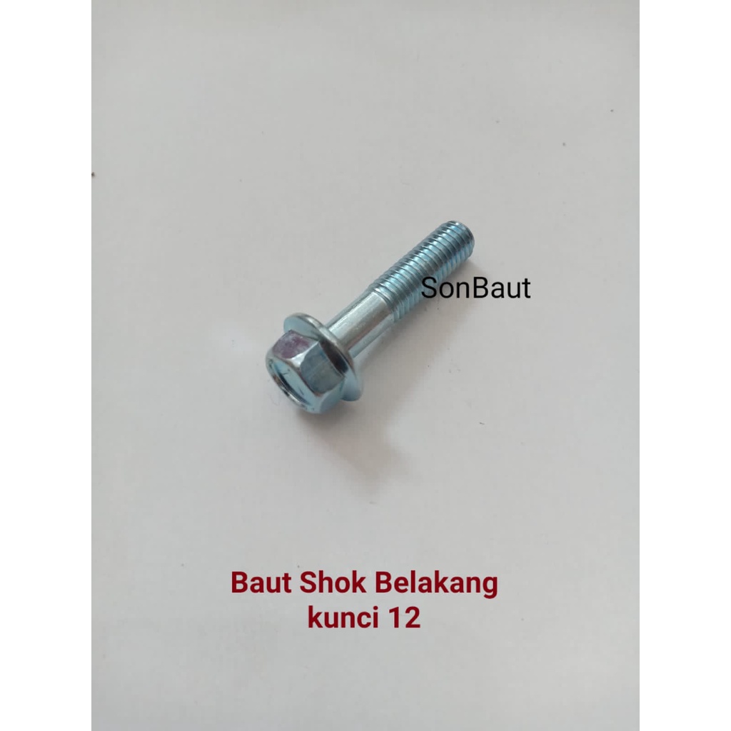 Baut Shock belakang Motor matic Yamaha Kunci 12 Nouvo Fino Mio J M3 Sporty Soul GT