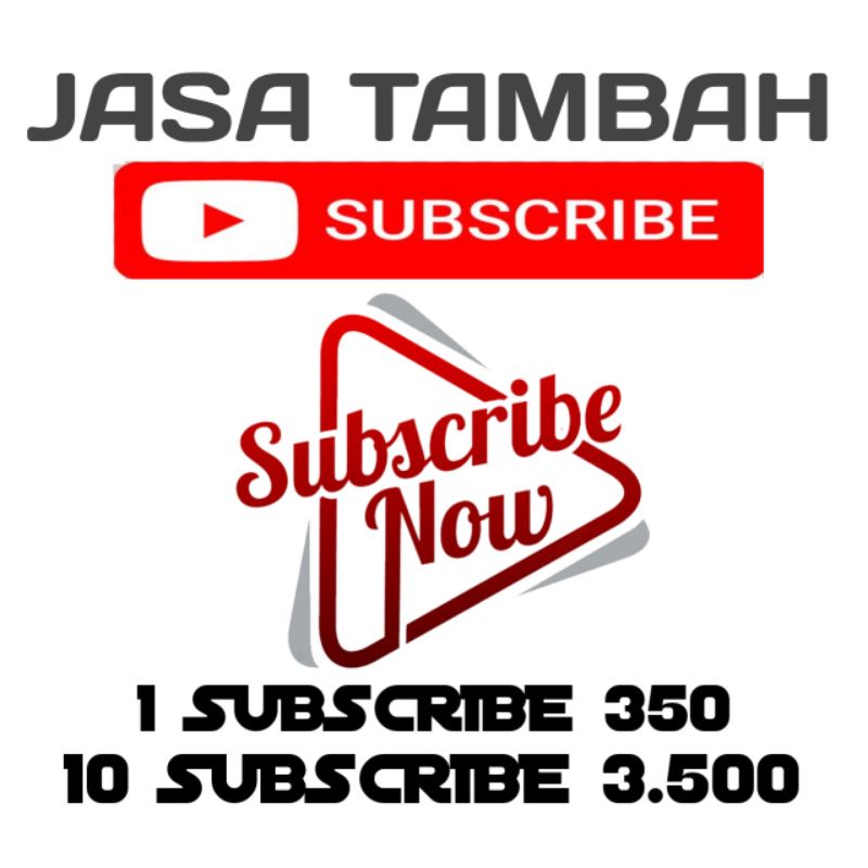 JASA SUBSCRIBE YOUTUBE