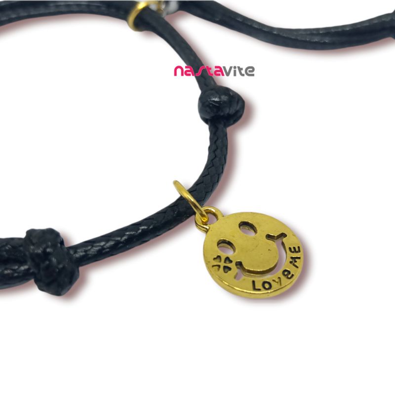 Gelang couple magnet sahabat pacar bestie murah tali korea smile