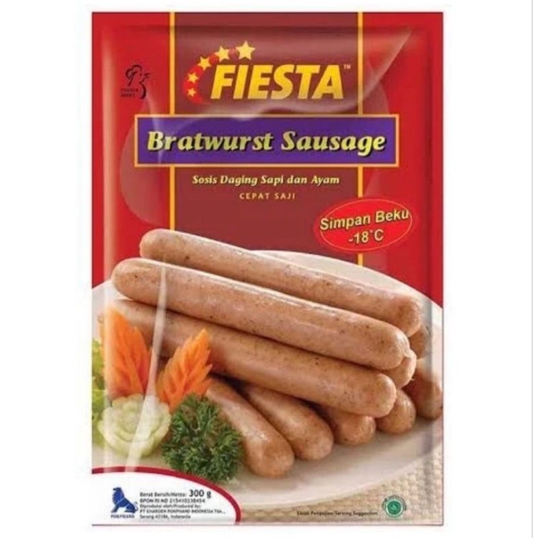 

Fiesta Bratwurst Sausage Sosis 300Gr