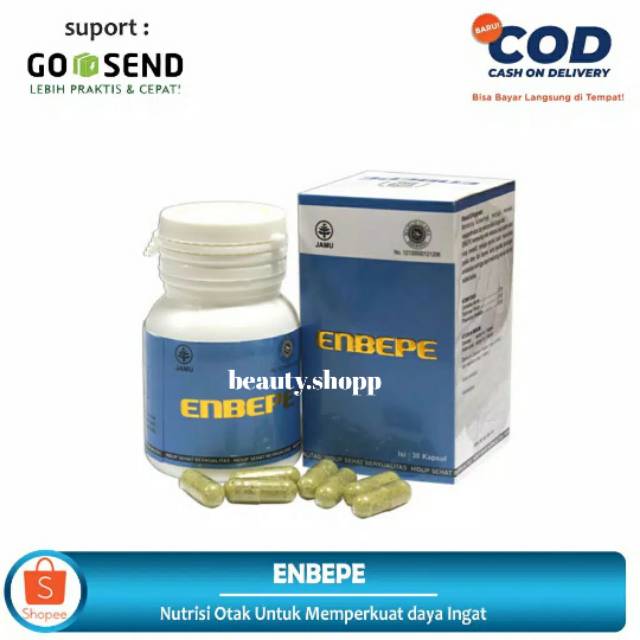 COD / ( ENBP ) Natural Brain Power ENBEPE NASA / Vitamin Otak / Enbepe / Original