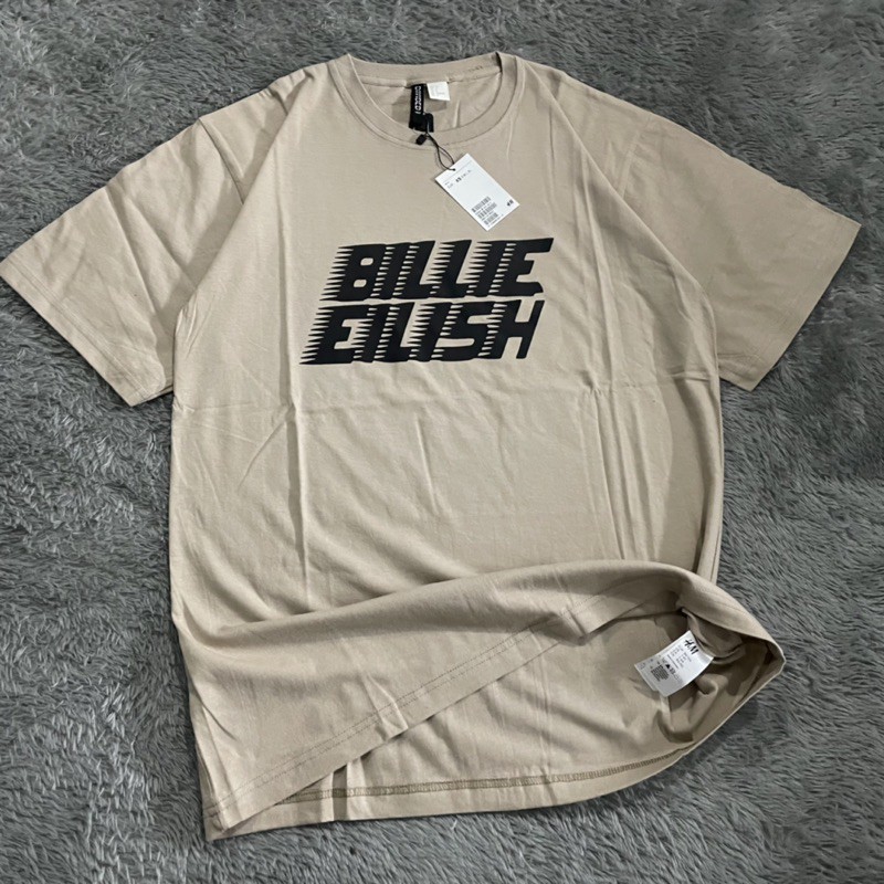 KAOS TSHIRT BILLIE EILISH BY H&amp;M FULLTAG &amp; LEBEL