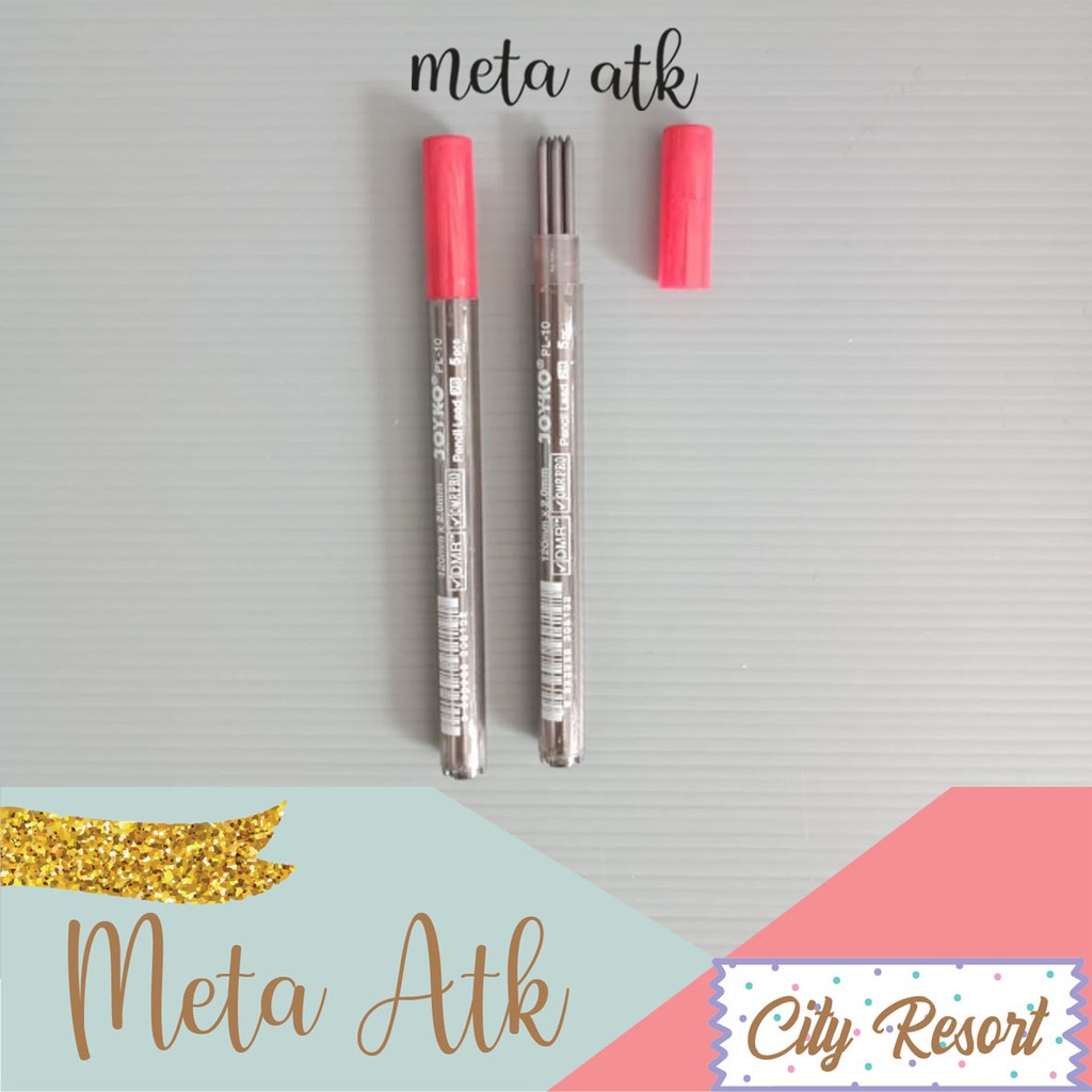 

Pencil Lead / Isi Pensil Mekanik Joyko PL-10 / 2B / 2.0 mm