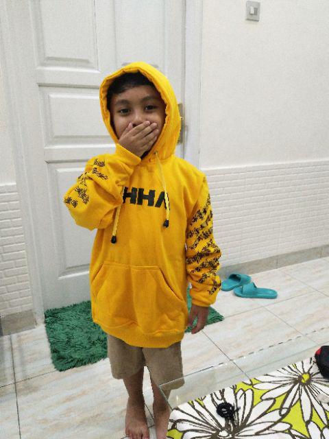 Jaket Anak Ahha Cakar Batik Claw / Hoodie Ahha Cakar Putih