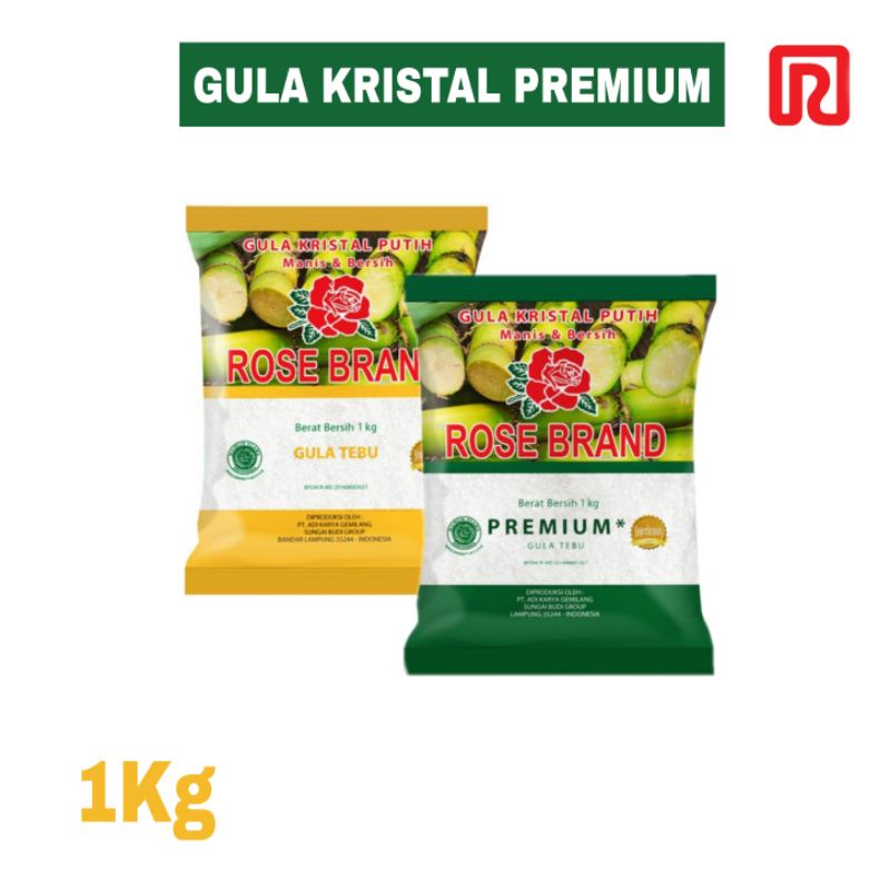 

Gula Pasir Rose brand 1kg Ramayana Karawang