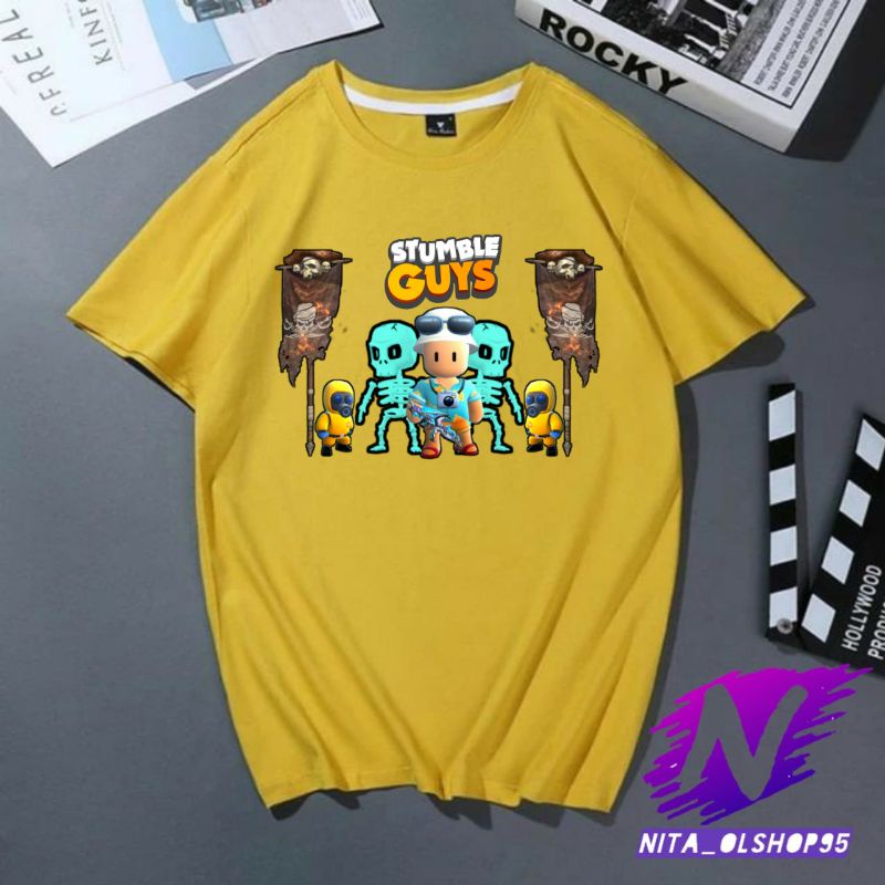 baju anak kaos anak stumble guys terlaris