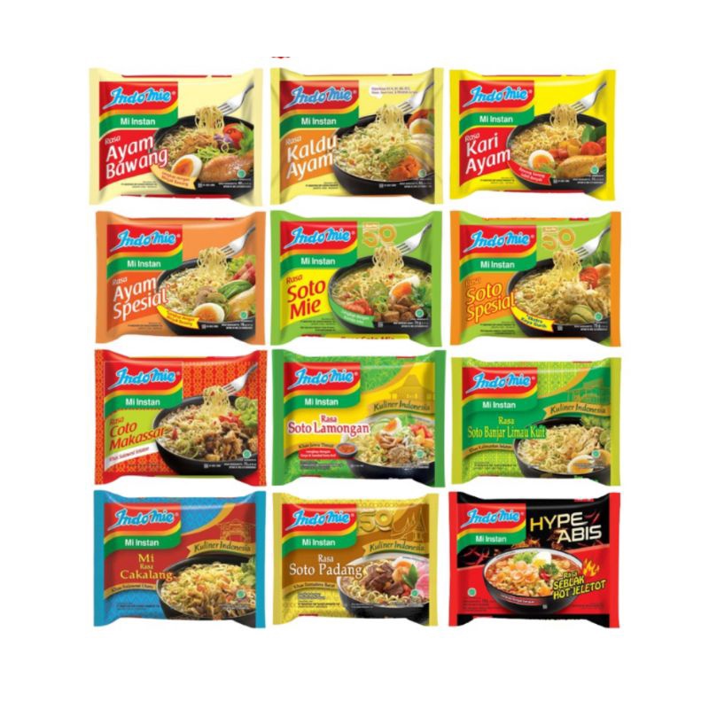 INDOMIE ALL VARIAN 5 BUNGKUS