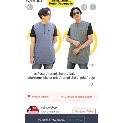 MERDEKA Rompi pria/Rosal / rompi shalat / baju pria/rompi sholat pria / rompi shalat pria / baju ◦ I