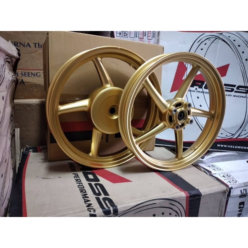 velg rosi model rcb buat bet vario scopi ring 14 lebar 185/215