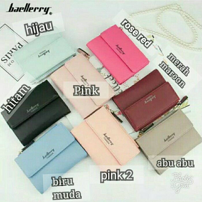 8267NO Terlaris Dompet Uki Kipling Kp 13341 Banyak Ruang Hpo Kartu Hp Wanita Cewek Rem Dompet Cewek