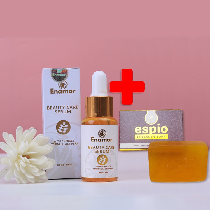 Hemat - Enamor Beauty Care Serum dan Espio Collagen BPOM Memutihkan Kulit Wajah Hingga Seluruh Badan
