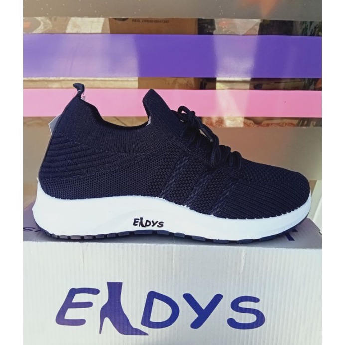 belbe/sepatu rajut cewek/fashion cewek-Navy