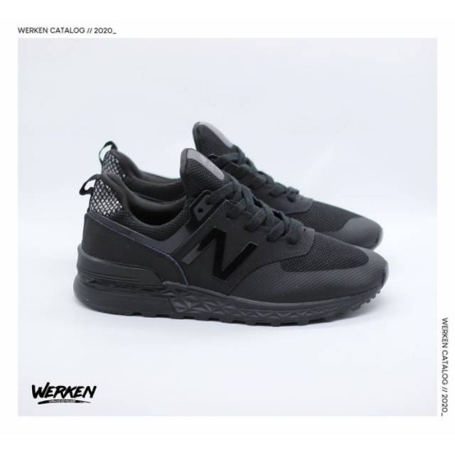 New Balance 574 Full Black