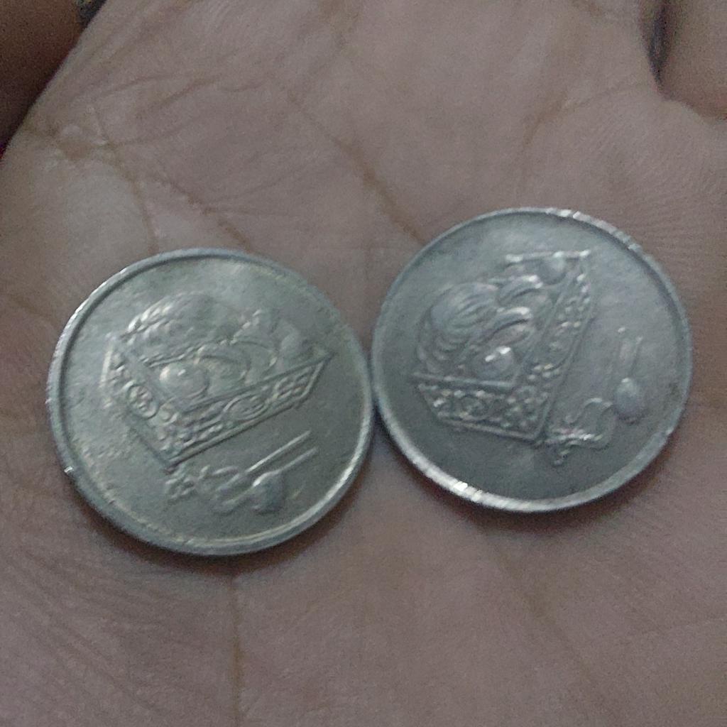 Uang Koin Malaysia 20 Sen Seri Lama