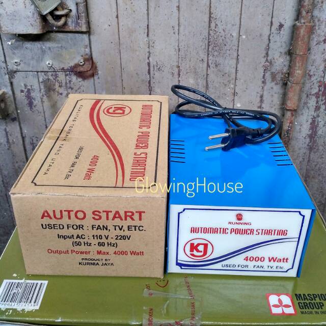 Inverator Power Start KJ 4000watt Anti Jeglek Penghemat Listrik