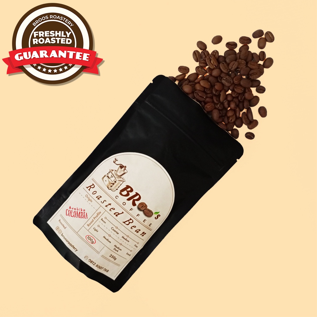 

Kopi Arabika Colombia - Broos Roastery - 100 Gram